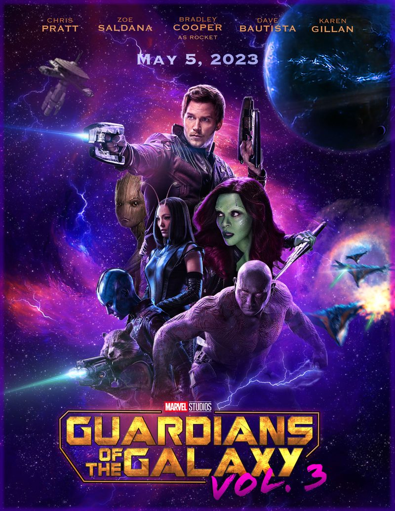Guardians of the Galaxy Vol. 3 Poster Redesign